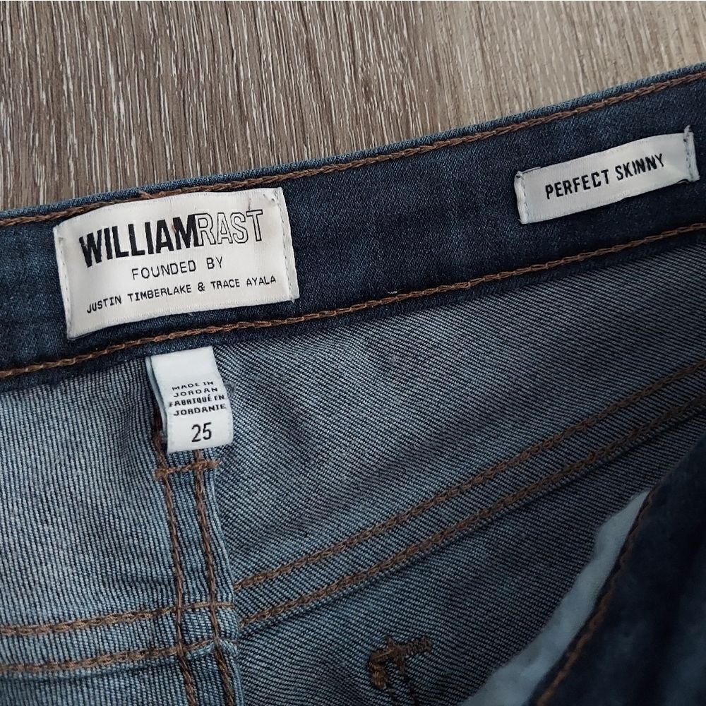 William Rast Perfect Skinny Jean Size 25 - Picture 3 of 8